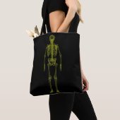 X-Ray Skeleton Canvas tas (Dichtbij)