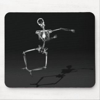 X-RAY SKELETON JOY LEAP B&W MUISMAT