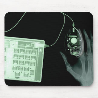 X-Ray Skeleton-toetsenbord & muis-Muismat Muismat
