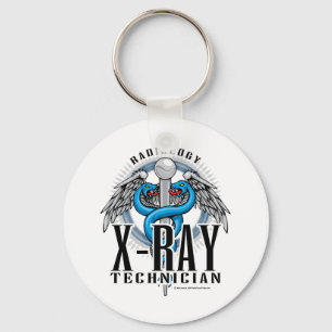 X-Ray Tech Caduceus Sleutelhanger
