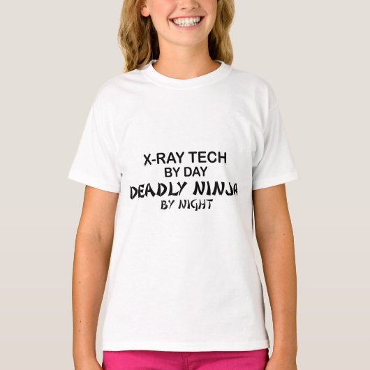 X-Ray Tech Deadly Ninja T-shirt (Voorkant)