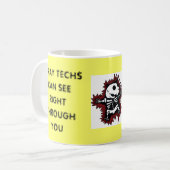 X-RAY TECHS KUNNEN RECHTS DOOR U ZIEN... KOFFIEMOK (Voorkant links)