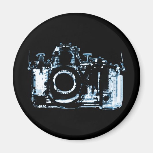 X-RAY VISION CAMERA - BLUE MAGNEET (Voorkant)