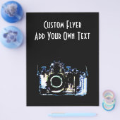 X-RAY VISION CAMERA - ORIGINELE BLAUW FLYER (Enkel)