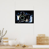 X-RAY VISION CAMERA - ORIGINELE BLAUW POSTER (Keuken)