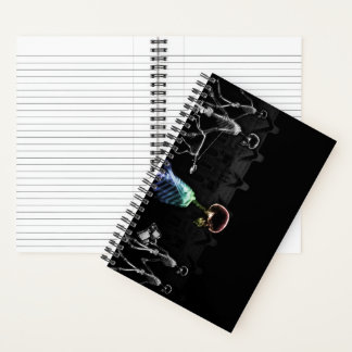 X-Ray Vision Skeleton City Scene Carnet