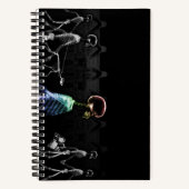 X-Ray Vision Skeleton City Scene Carnet (Recto)