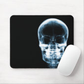 X-RAY VISION SKELETON SKULL - blauw Muismat (Met muis)