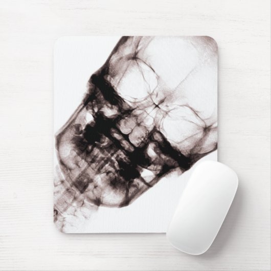 X-Ray Vision Skeleton Skull Face Muismat (Met muis)