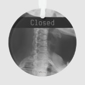 X-rayed 2 Origineel Ornament (achterkant)