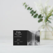 X-rayed 2 visitekaartje (Staand voorkant)