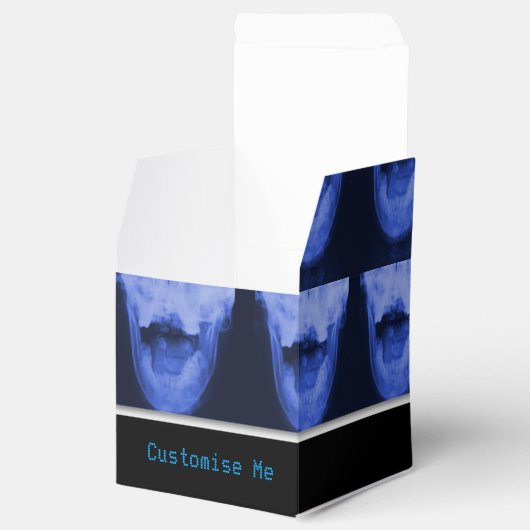 X-Rayed 3 - Elektromagnetisch blauw Bedankdoosjes (Geopend)