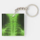 X-rayed 3 - Radioactive Green Sleutelhanger (Achterkant)