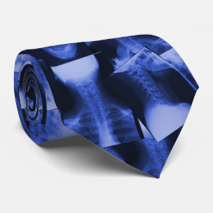 X-straling elektromagnetisch blauw stropdas