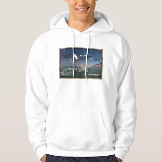 X sweat - shirt à capuche d'air (Devant)