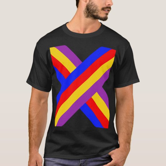 X T-shirt ontwerp (Voorkant)