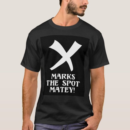 X tekent de Spot Matey. T-shirt (Voorkant)