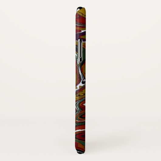 X tekent de vlek (meer opties) - Case-Mate iPhone case (Achterkant / rechts)