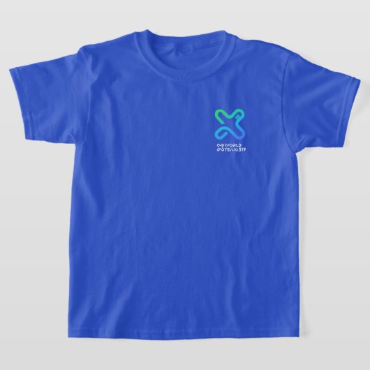 X World Team 319-20250228 Kinder Basic T-shirt (Laagn)