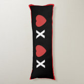 X❤️X❤️ Lichaamskussen (Voorkant Verticaal)