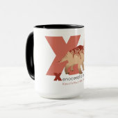 X zoals Xenoceratops Mok (Voorkant links)