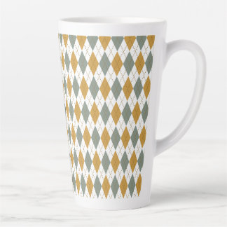 Xanadu en de gouden winter Argyle Latte Mok