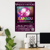 XANADU-Poster Poster (Thuiskantoor)