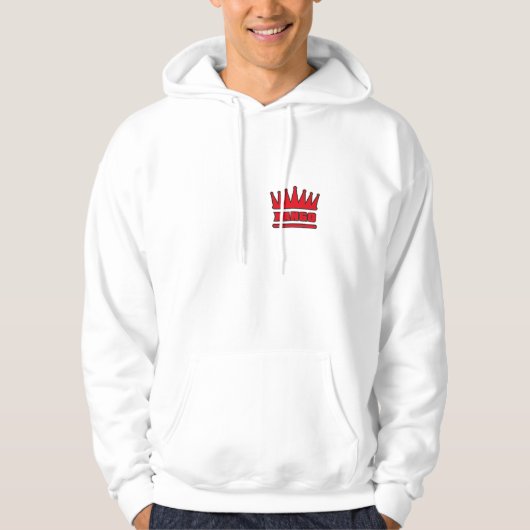 Xango nome e corona - Shango 01B Hoodie (Voorkant)
