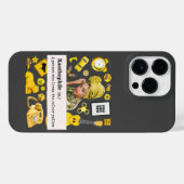 XANTHOFIEL GEEL ELEMENT GELE MINNAAR iPhone HOESJE (Achterkant horizontaal)