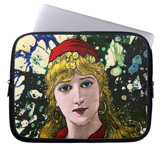 Xanthyra van Michael Moffa Laptop Sleeve (Voorkant)