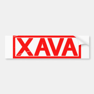 Xava Stamp Bumpersticker
