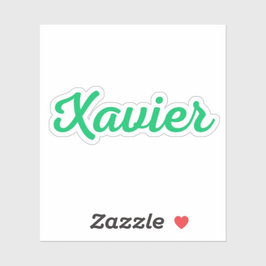 Xavier Sticker (Vel)