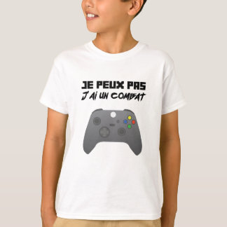 Xbox kan geen joystick Combat Video Games T-shirt