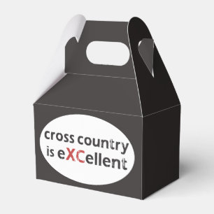 XC Cross Country hardlopen is © eXCellent Bedankdoosjes