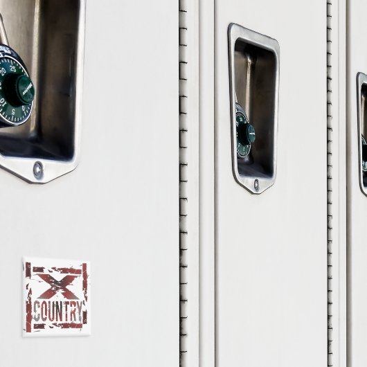 XC Cross Country Runner Magnet Magneet (Insitu (Kluis))