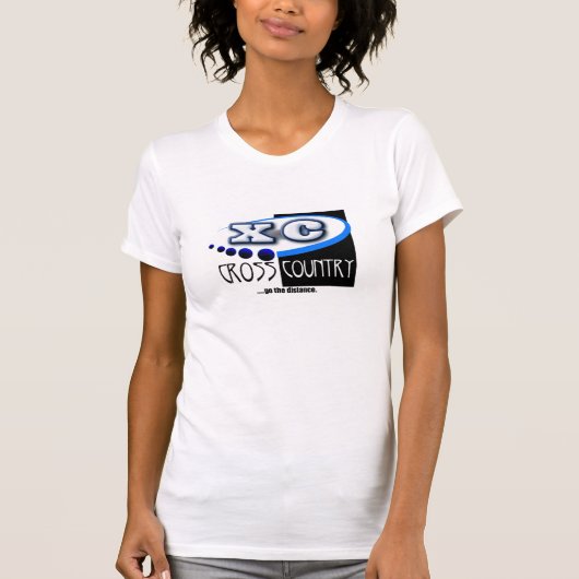XC DISPARAISSENT LA DISTANCE - T-SHIRT DE DEVISE (Devant)