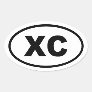 XC Land Ovale Sticker