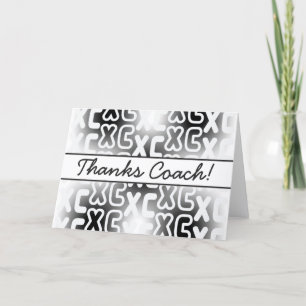 XC Landenoverschrijdende codering Bedankkaart