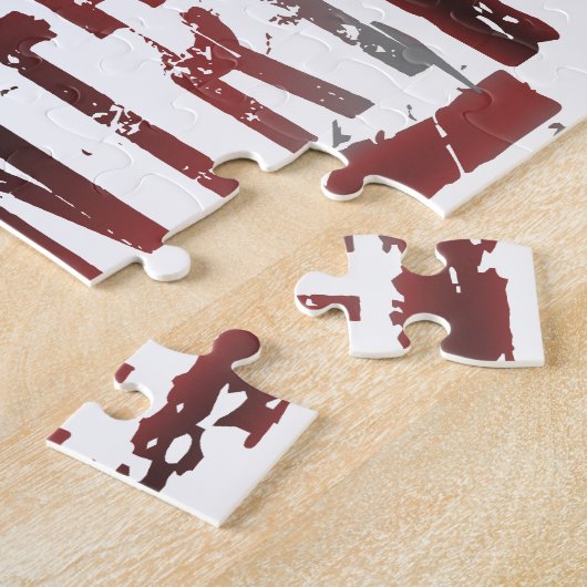 XC Landoverschrijdende landloper Legpuzzel (Zijkant)