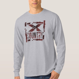 XC Landoverschrijdende landloper T-shirt