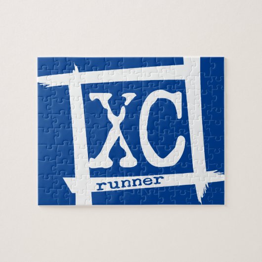 XC-loper - Land dat over land loopt Legpuzzel (Horizontaal)