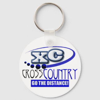 XC MOTTO - Ga de Afstand - KRUISLAND Sleutelhanger