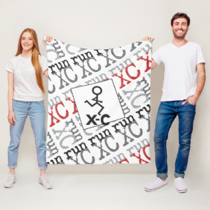 XC run - land overschrijdend Fleece Deken
