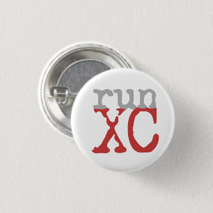 XC run - land overschrijdend Ronde Button 3,2 Cm