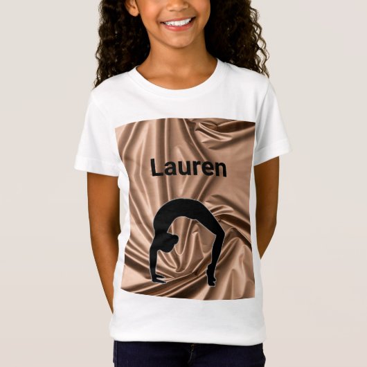 Xcel Bronze Girls Gymnastics Custom T-Shirt (Voorkant)