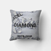 Xcel Diamond Girls Coussin de gymnastique personna (Verso)