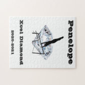 Xcel Diamond Gymnastics Jigzaag Puzzle Legpuzzel (Horizontaal)