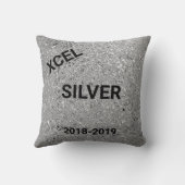 Xcel Silver Girls Gymnastique Jeter Oreiller (Verso)