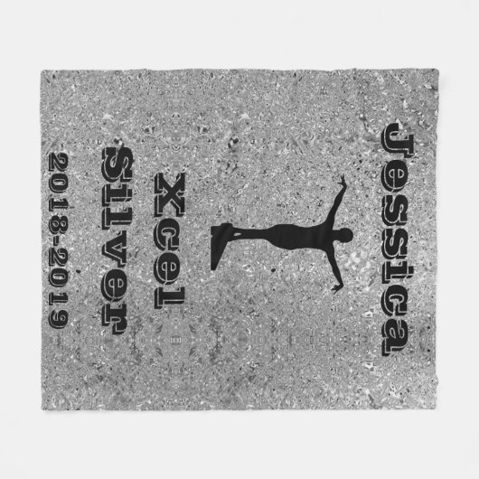 Xcel Silver Gymnastique Couverture en polaire pers (Devant (Horizontal))