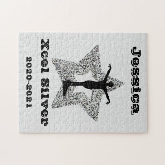 Xcel Silver Gymnastique Jigsaw Puzzle (Horizontal)